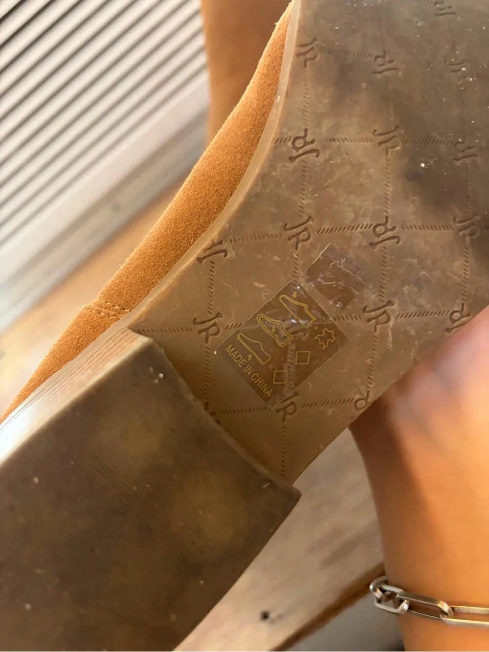 Jack Rogers Tan Suede Ankle Booties